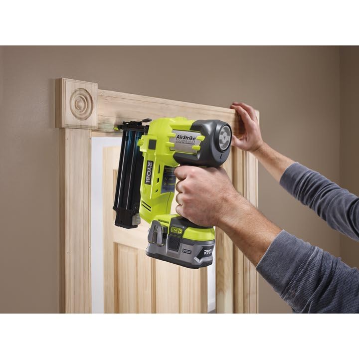 Ryobi 18V ONE+ 18-Gauge Cordless Airstrike Brad Nailer (Tool Only) P321 - Image 2