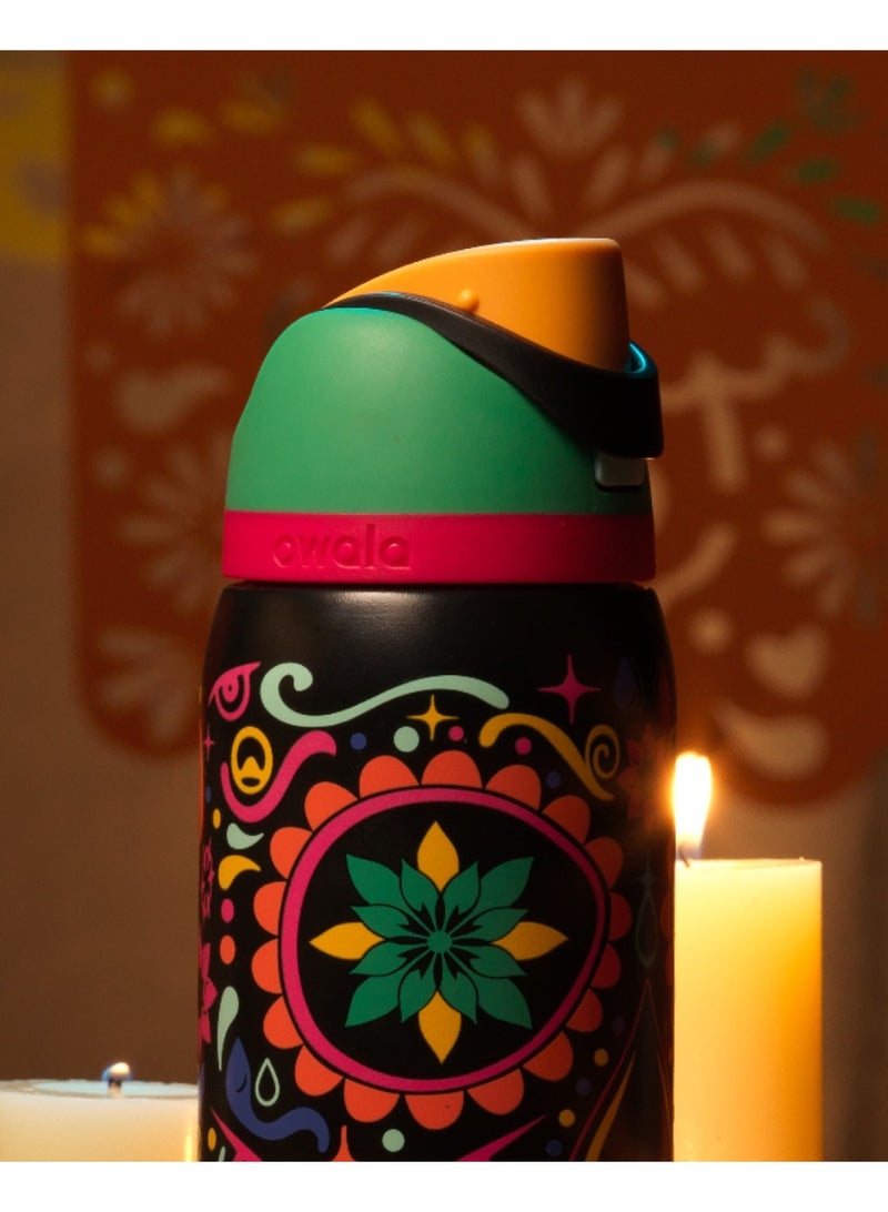 Owala FreeSip Limited Edition Day - Insulated Water Bottle - Leak-Proof with Built-In Straw - Image 4