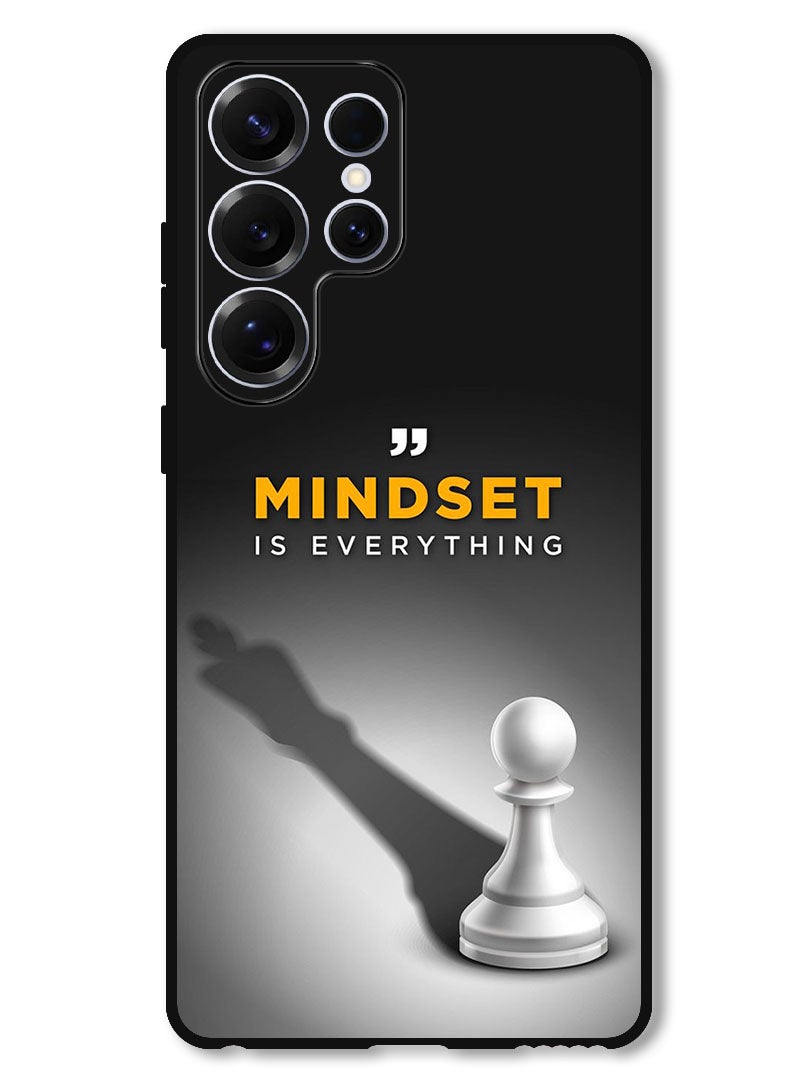 Theodor Protective Case Anti Scratch Shock Proof Bumper Cover For Samsung Galaxy S25 Ultra Mindset is Everything (2) - Image 1