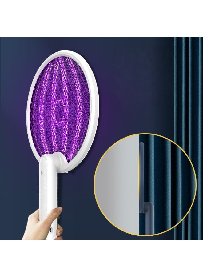 Nariele New Rechargeable Folding Hanging Electric Mosquito Swatter - Image 2