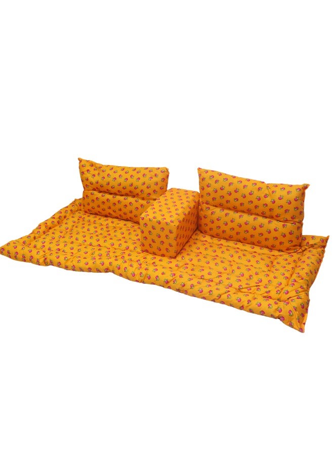 SMART HOME 4 in 1 Luxury Floor Seating Set - Heritage Arabic Majlis, Floor Sofa Set, Furniture for Majlis and Lounges - Image 2