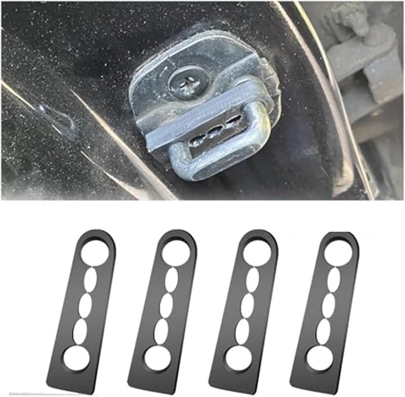 QASULER Car Door Lock Sound Deadener Damper Buffer - Image 3