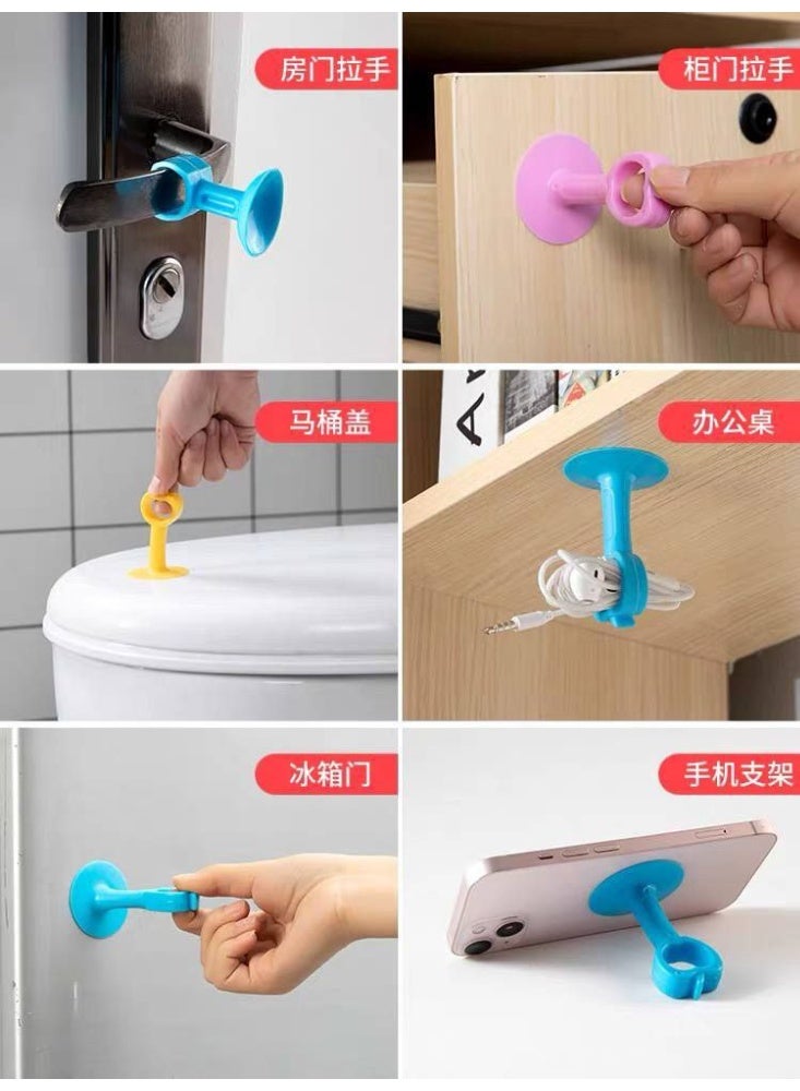 5-piece silicone door stopper set - Image 1