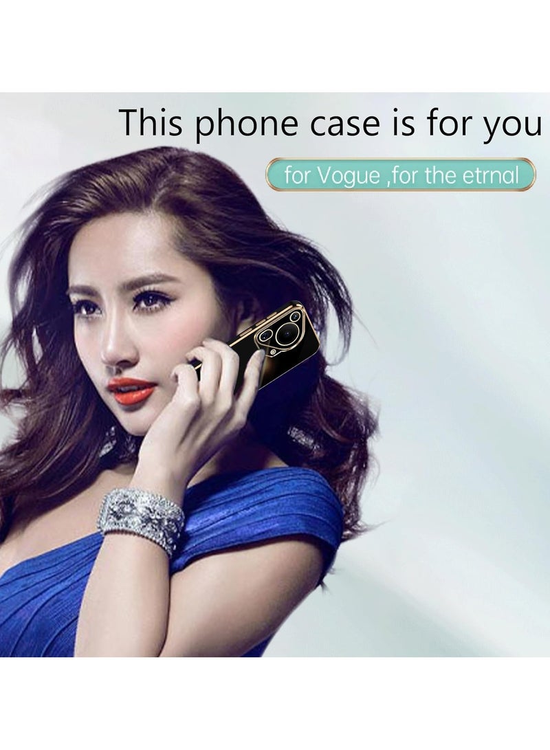 Huawei Pura 70 Ultra Case Silicone, Plating Huawei Pura 70 Ultra Phone Case Shockproof Thin and Soft Cover - Image 3