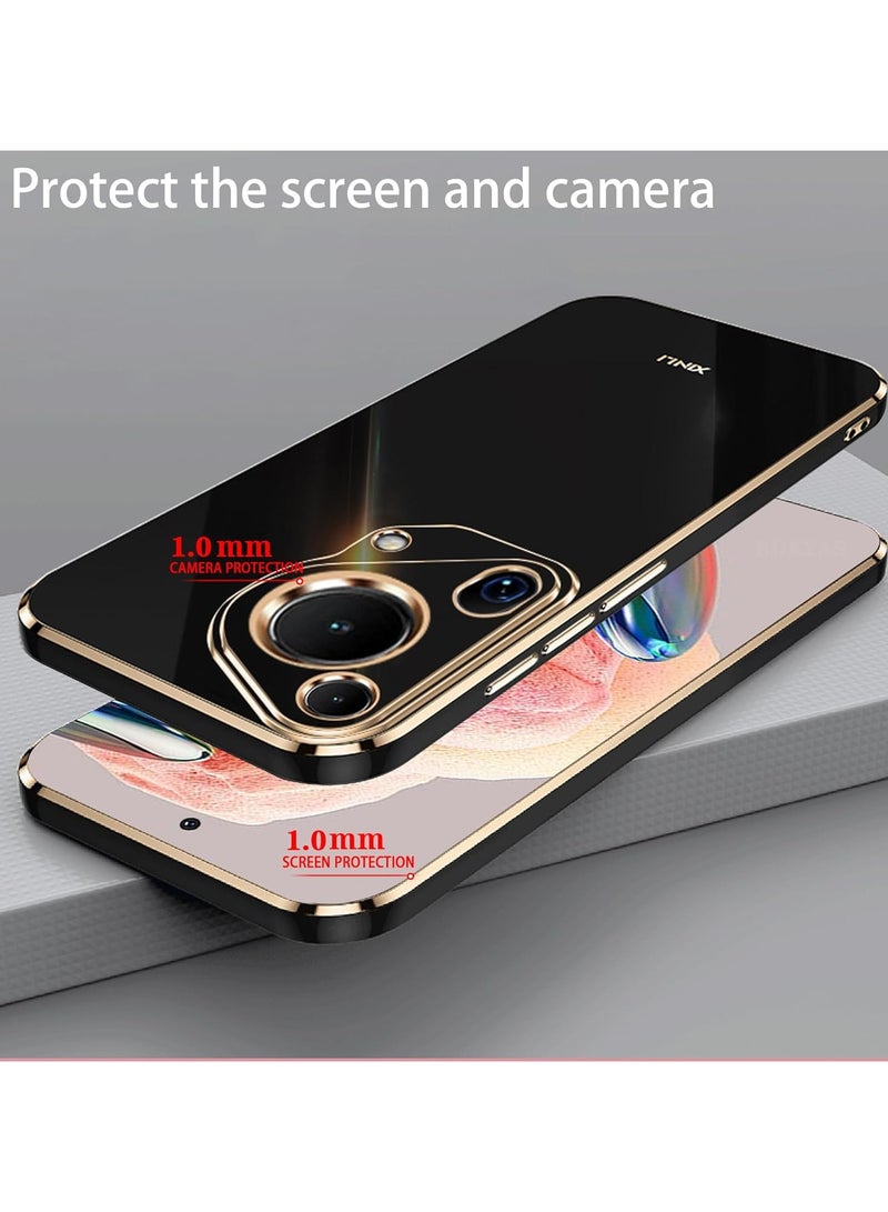 Huawei Pura 70 Ultra Case Silicone, Plating Huawei Pura 70 Ultra Phone Case Shockproof Thin and Soft Cover - Image 2