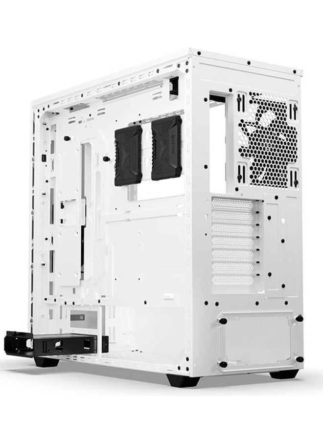 be quiet! Shadow Base 800 DX aRGB Mid Tower Computer Case, 3x Pure Wings 3 140mm PWM Fans, Up to 420mm Radiator Support, ABS + Steel + Tempered Glass Materials, White | BGW62  - Image 3