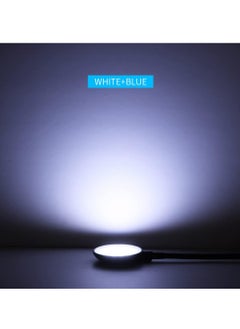 KASTWAVE مصباح حوض السمك الصغير القابل للتثبيت، مصباح حوض السمك LED، مصباح حوض السمك USB أسود، مصباح حوض السمك LED للنباتات، مصابيح عشبية مائية دائرية عالية السطوع لحوض السمك الصغير، حوض المياه العذبة، حوض المزروعات  - Image 4