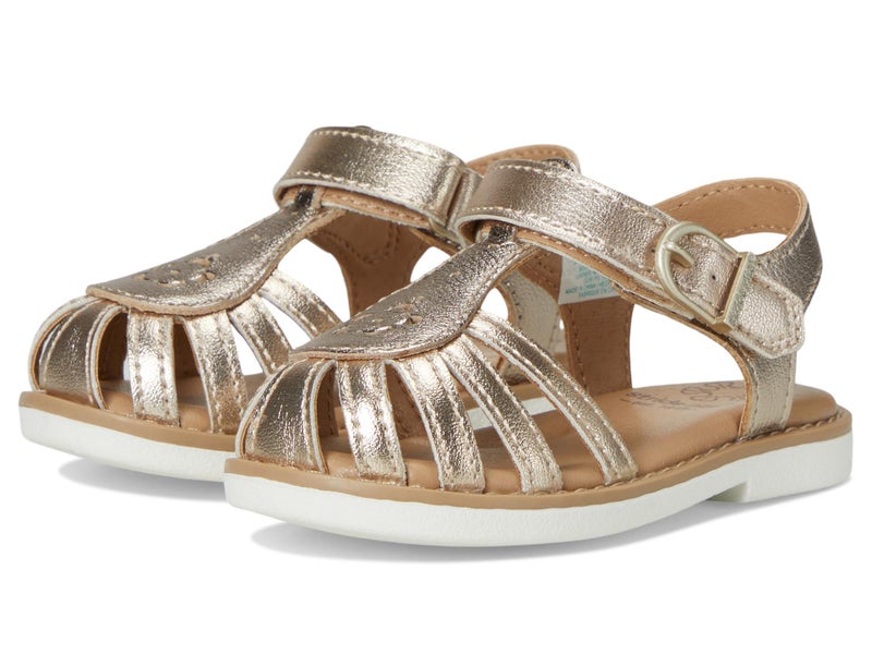 Stride Rite Womens SR Renee ToddlerLittle Kid Gold 10 Toddler M - Image 2