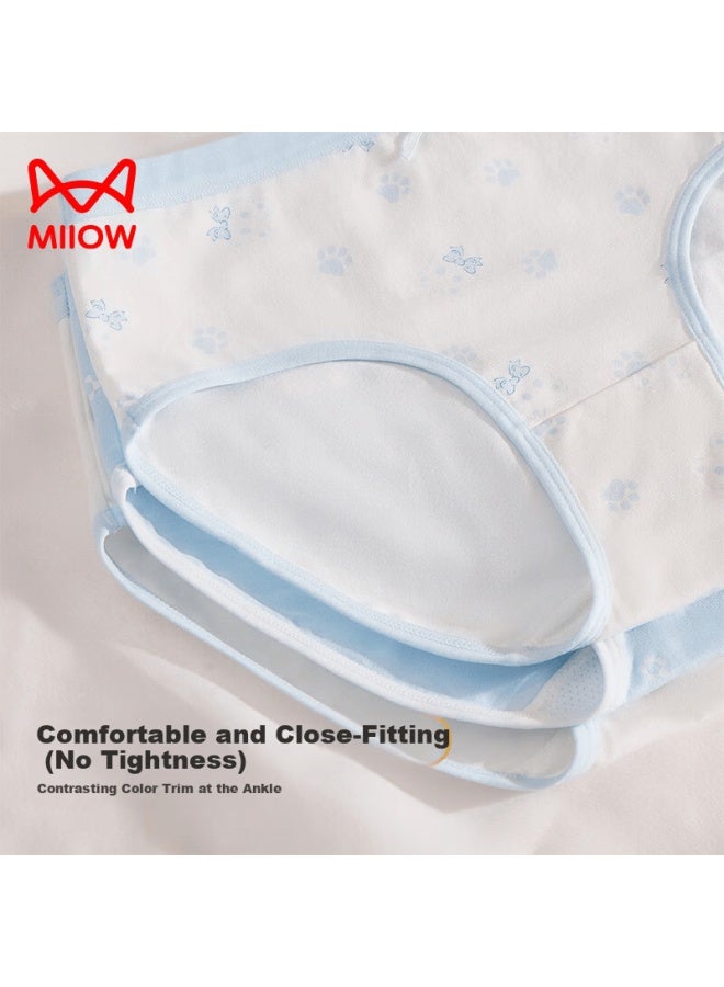 MIIOW Girls' Cotton And Mulberry Silk Blend Triangle Underwear For Developing Girls - Image 3