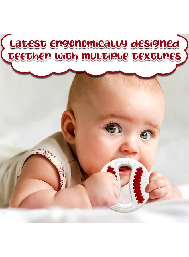 Itybity Silicone Baseball Teether - Image 4