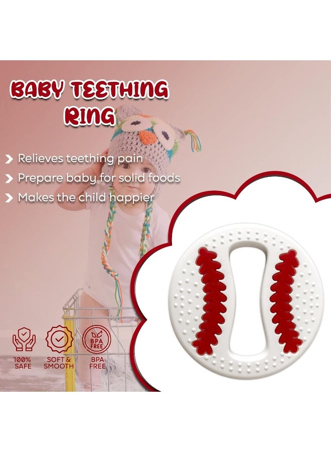Itybity Silicone Baseball Teether - Image 3