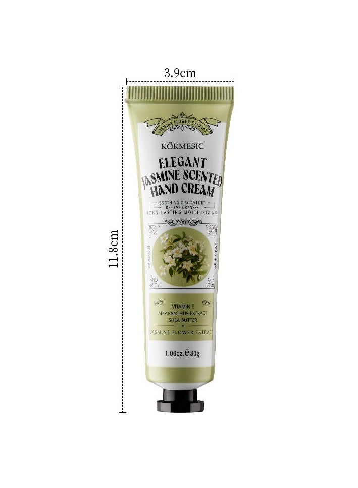 Kormesic كريم يد معطر بالياسمين 30 جم | ترطيب وتهدئة، يلين البشرة - Image 1