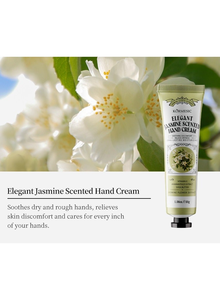Kormesic كريم يد معطر بالياسمين 30 جم | ترطيب وتهدئة، يلين البشرة - Image 2