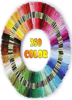 Goolsky Goolsky Sale Rainbow Color Embroidery Cross Stitch Threads Bracelets Crafts Floss 155/200/250  - Image 1