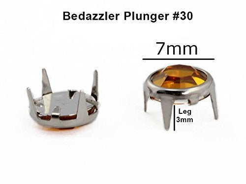 Allstarco Replacent Bedazzler Refills. 10 Colors. Size 30 Rhinestones Studs. Over 450 Pieces. - Image 2