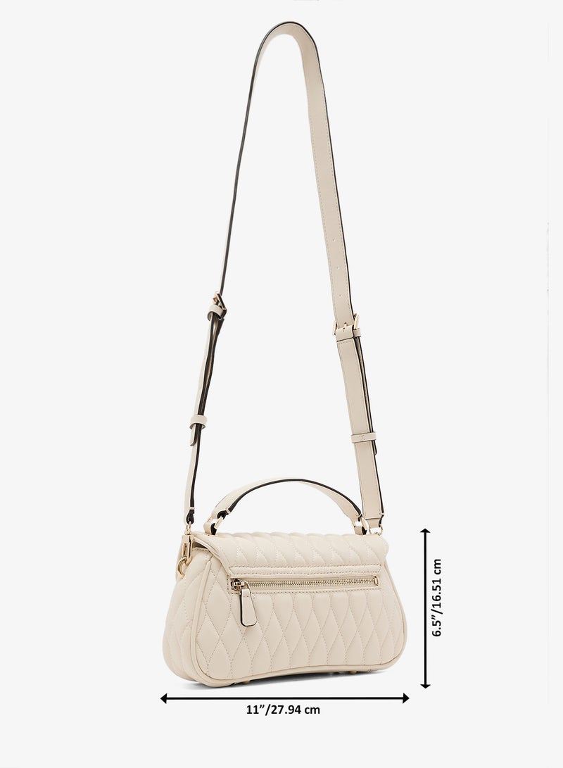 GUESS Valla Top Handle Crossbody Bag - Image 5