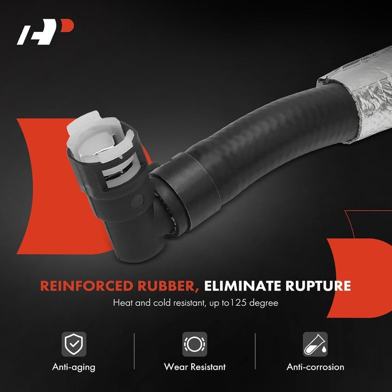 A-Premium Heater Hose Assembly Replacement for Ram 2500 2011-2018, 3500, 4500 with Quick Connector, 6.7L Diesel - Image 4
