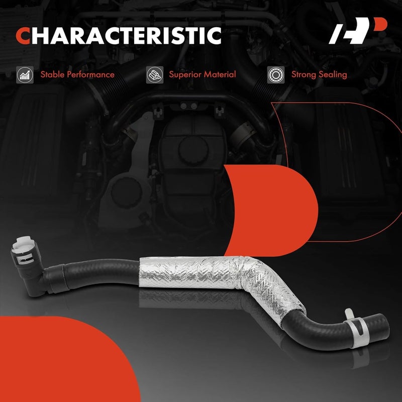 A-Premium Heater Hose Assembly Replacement for Ram 2500 2011-2018, 3500, 4500 with Quick Connector, 6.7L Diesel - Image 3