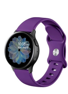 Generic 20mm Strap Silicone Band For Samsung Gear Sport/Samung Watch 4/Watch 5 /Watch 5 Pro /S2 classic/active 2 40mm 44mm/Amazfit GTS 3/ GTS 4/4 Mini/Bip 3/Pro/GTS 2 mini/GTS 2e/Bip U/U Pro  - Image 2