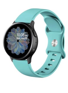 Generic 20mm Strap Silicone Band For Samsung Gear Sport/Samung Watch 4/Watch 5 /Watch 5 Pro /S2 classic/active 2 40mm 44mm/Amazfit GTS 3/ GTS 4/4 Mini/Bip 3/Pro/GTS 2 mini/GTS 2e/Bip U/U Pro  - Image 3