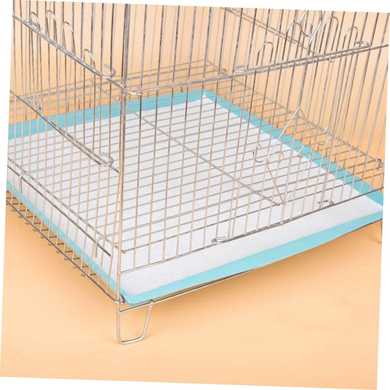 100 Pcs Disposable Bird Cage Liner Paper Pads Thick Absorbent Easy Clean Pet Bird Cage Mats For Parrot Liners - Image 5