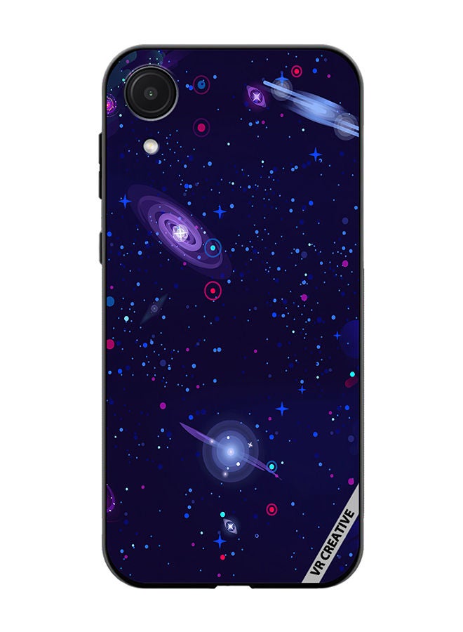 VR CREATIVE Protective Case Cover For Samsung Galaxy A03 Core Galaxy Space Design Multicolour - Image 1