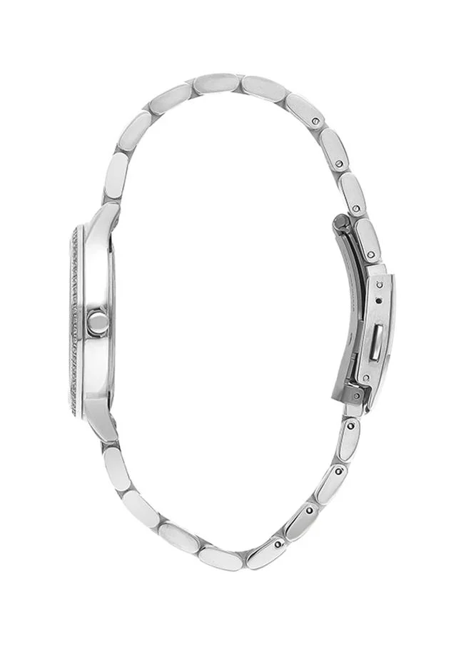 بيفرلي هيلز بولو كلوب Beverly Hills Polo Club Women's 2035 Movement Watch, Analog Display and Metal Strap - BP3297C.320, Silver