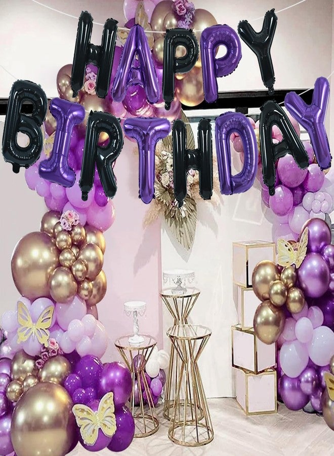 تونيفول لافتة بالونات عيد ميلاد سعيد من تونيفول، حروف من رقائق المايلر مقاس 16 بوصة، لافتة عيد ميلاد قابلة لإعادة الاستخدام للبنات والأولاد والأطفال والكبار - Image 5