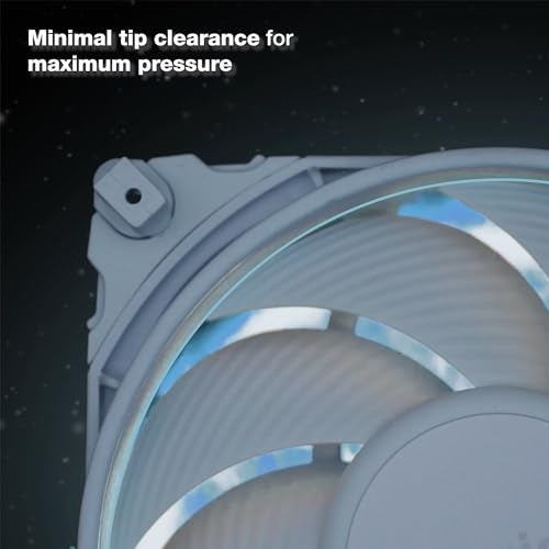 be quiet! Silent Wings 4 Cooling Fan | 140mm PWM | 1100 RPM | White | BL116 - Image 5