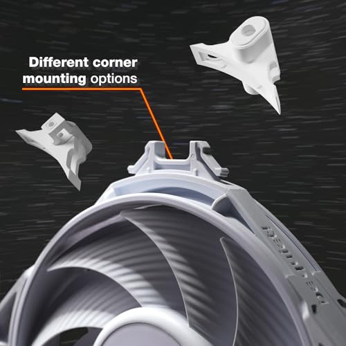 be quiet! Silent Wings 4 Cooling Fan | 140mm PWM | 1100 RPM | White | BL116 - Image 4