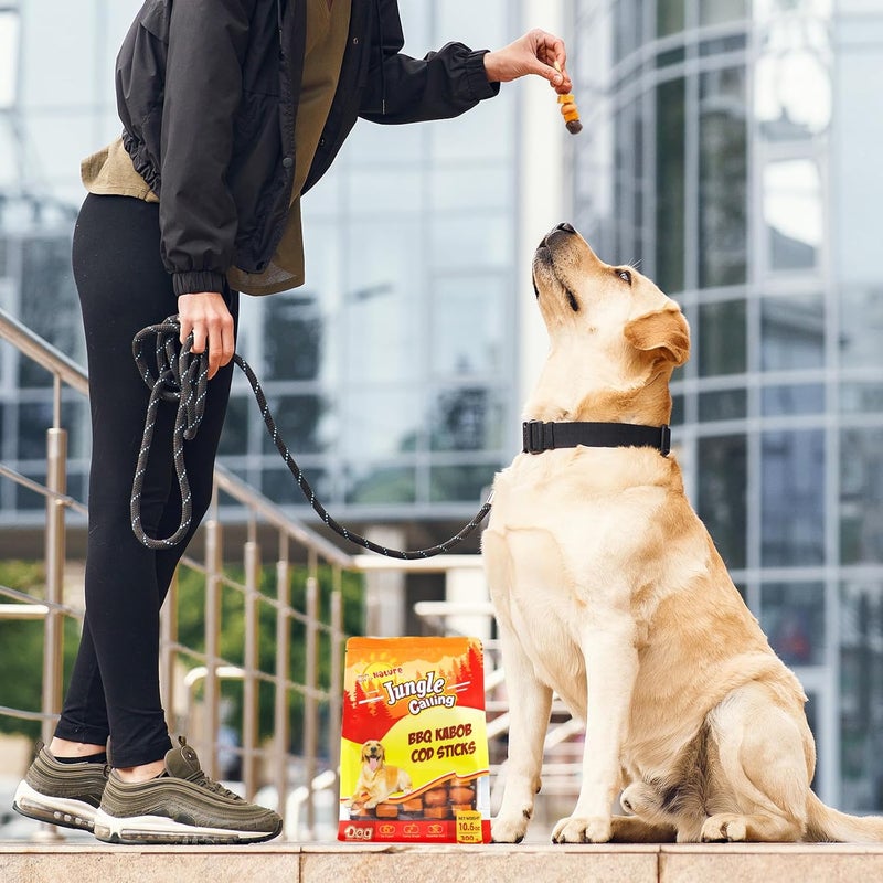 Jungle Calling Dog Treats,Dogs Kabob with Cod Stick, Rawhide-Free Chews, Made with Chicken, Duck, Beef, Sweet Potato and Pumpkin - Image 5
