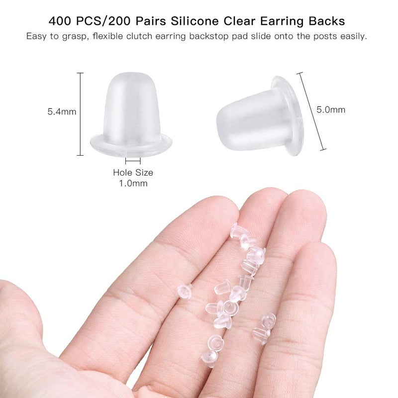 Lhedon 925 Sterling Silver Earring Hooks 200 Pcs  Gold Earring Hooks For Jewelry Making  Hypoallergenic Fish Hook Earrings Making Kit  Diy Earring  With 200Pcs Earring Backs And 200Pcs Jump Rings - Image 3