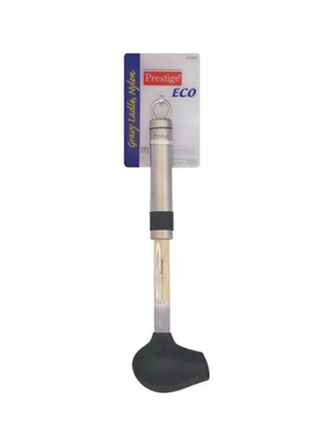 Prestige Gravy Ladle Nylon Head Silver/Black/Beige 17.02x4.06x0.51cm - Image 1