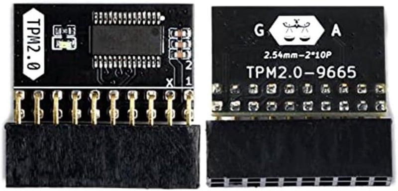 بناء عالمي مطور عملي وحدة أمان التشفير TPM 2.0 ذات 20-1 دبوس 2x10P متوافقة مع اللوحات الأم DDR4 لنظام Windows 11 تطبيقات مختلفة - Image 5