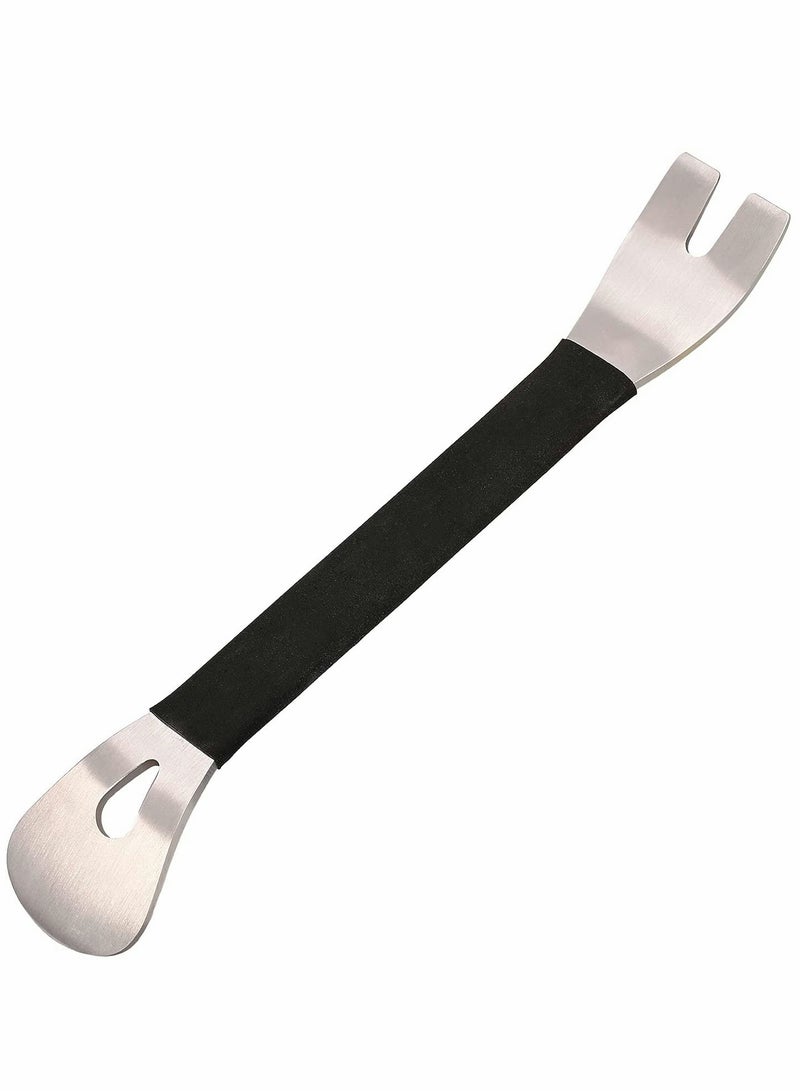 KASTWAVE Automotive Metal Pry Tool, Trim Removal Tool, Panel Clip Removal Tool, for Door Panel, Radio, Audio, Navigation, Car Trim Removal Tool - Image 1