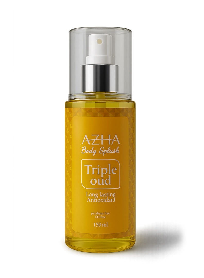Azha Body Splash Triple Oud - 150 ml