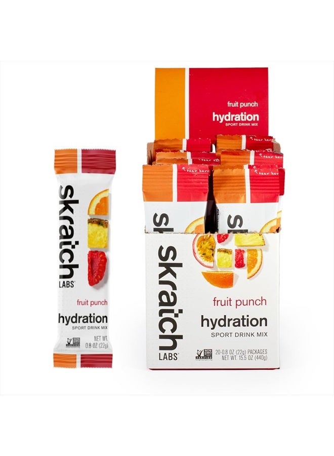 SKRATCH LABS Hydration Packets - Hydration Drink Mix, Lemon Lime (20ct) - Electrolyte Powder Packets Developed for Athletes and Sports Performance - Gluten Free, Vegan, Kosher - Image 1
