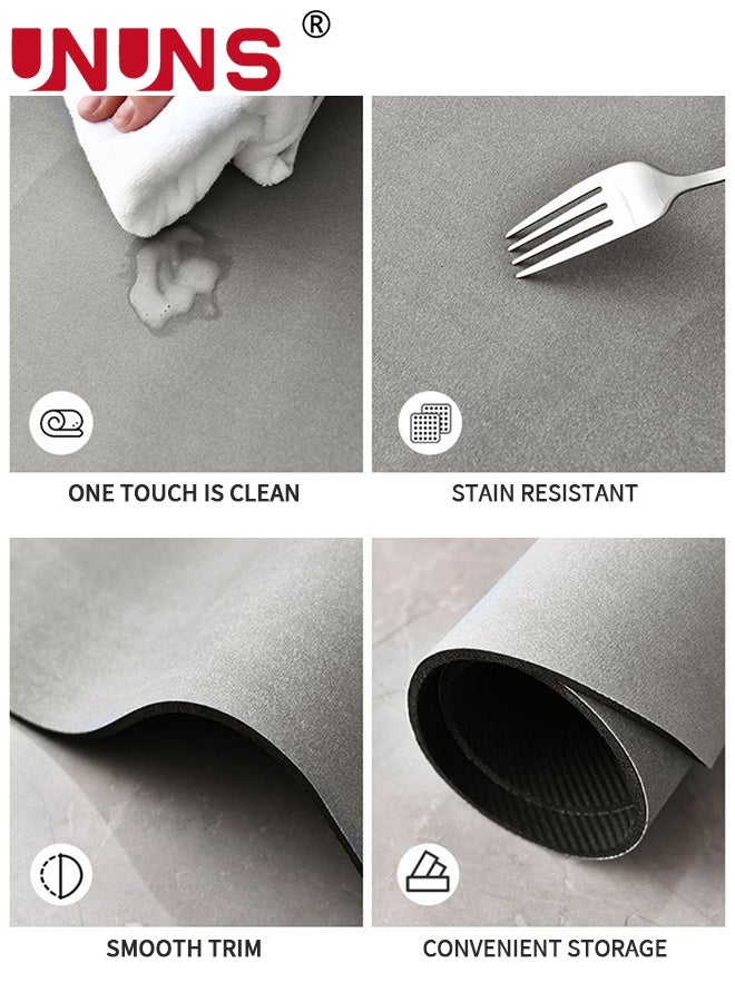 UNUNS Bath Mat Set,3pcs Bathroom Non-Slip Mat,Toilet U-Shaped,Washable Floor Mat,Area Rug,Light luxury Rose-Shaped Carpet,Floor Mat for Bathroom Powder Room Vanity Bathtub or Shower,Machine Washable - Image 5