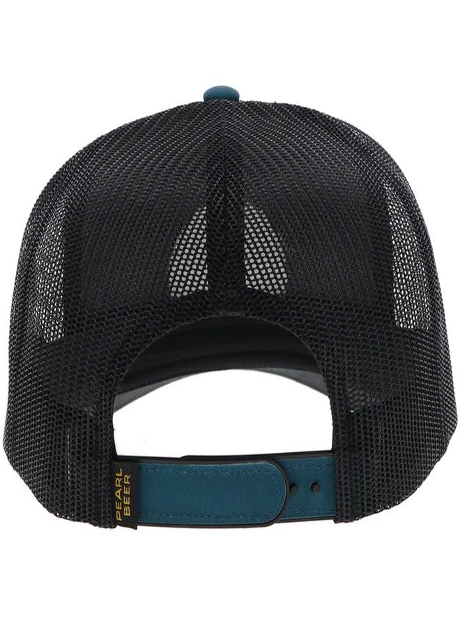 HOOEY Men's Pearl Adjustable Snapback Hat (Blue/Black) - Image 2