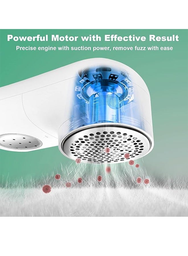 Fabric Shaver, Electric Lint Remover, USB Rechargeable Sweater Shaver, Cordless Clothing Lint Remover, Portable Lint Remover For Clothes, Furniture (2.0 Pro, Beige) - Image 2