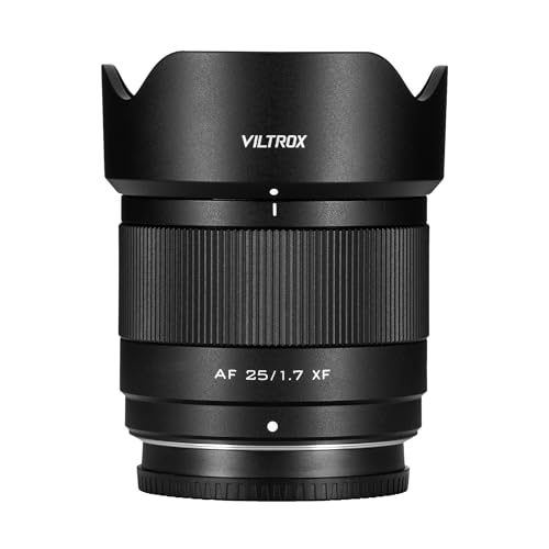 VILTROX 25mm F17 Fuji AF 25mm f17 X Mount Lens for Fujifilm 2517 XF Lens for Fujifilm XT4 XT10 XT20 XT30 XT30II XT100 XT200 XH2 XH2S XT5 XS20 XT50 XM5 - Image 1