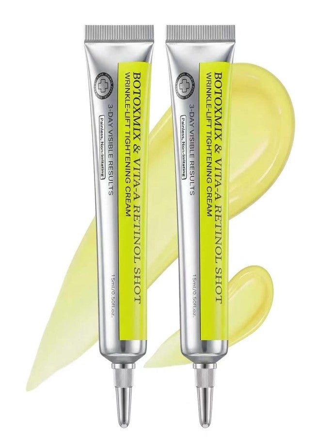 Aikertec Vita-A Retinol Wrinkle-Lift Tightening Cream - High Strength Retinoid for Anti-aging, smooths skin, minimizes pores & fine lines for all skin types&Korean Skin Care Gift (2PC - Image 1