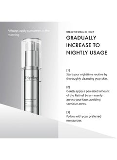 depology Depology Retilogy™ Retinal 0.05% Renewing Serum | Anti-Wrinkle Serum | Hydration Facial Skin Serum | Skin Care Products (0.05%), light yellow  - Image 4
