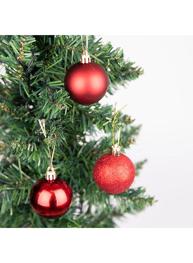 SHATCHI 6Pcs Christmas Baubles Shatterproof Christmas Tree Decorations - Image 4