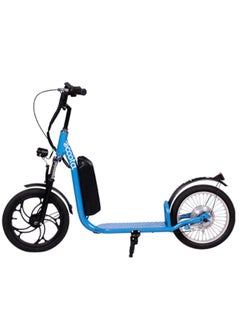 Glide Glide 350W High-Speed Electric Mini Kick Scooter with LED, Blue  - Image 1