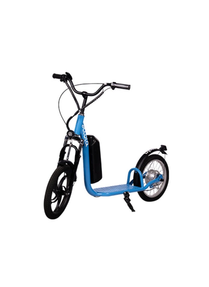 Glide Glide 350W High-Speed Electric Mini Kick Scooter with LED, Blue  - Image 4