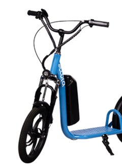 Glide Glide 350W High-Speed Electric Mini Kick Scooter with LED, Blue  - Image 3