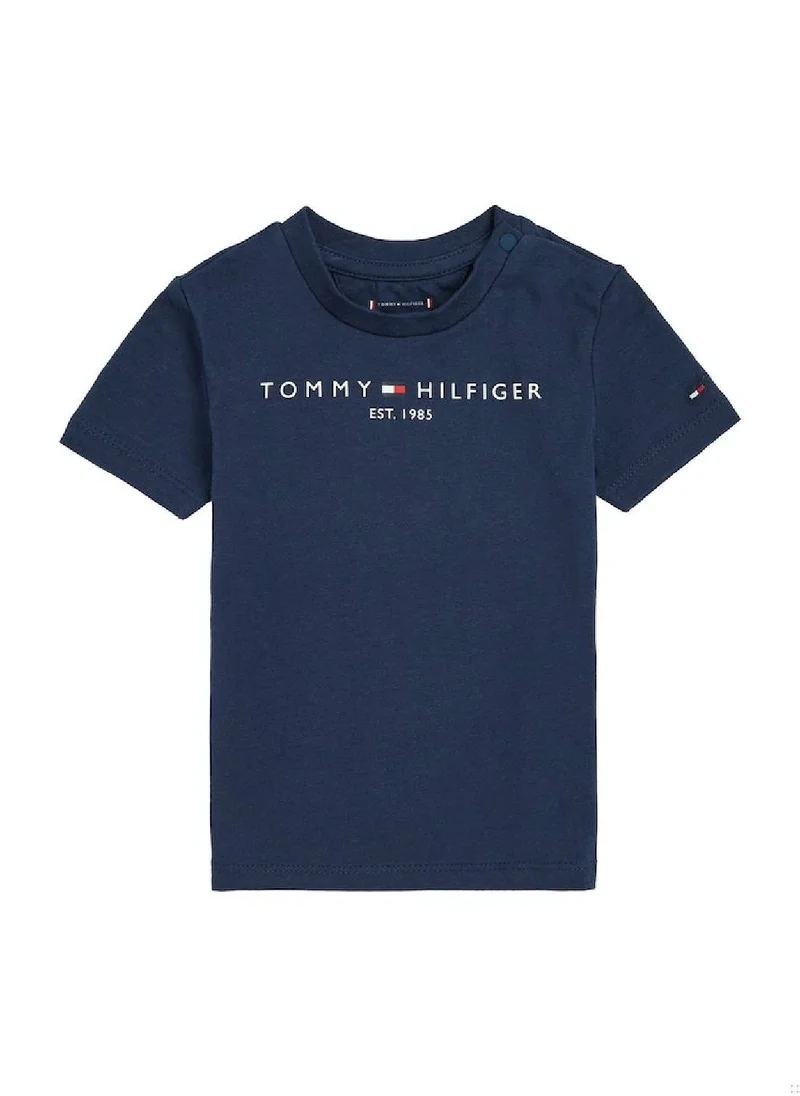 TOMMY HILFIGER Baby's  Essential Logo T-Shirt, Navy