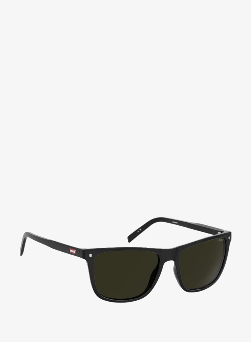 LEVI'S LV 5099/S Sunglasses Black Rectangular - Image 2