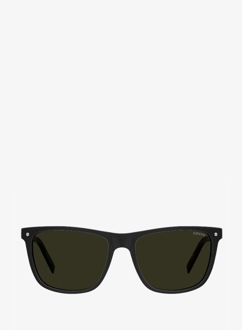 LEVI'S LV 5099/S Sunglasses Black Rectangular - Image 3